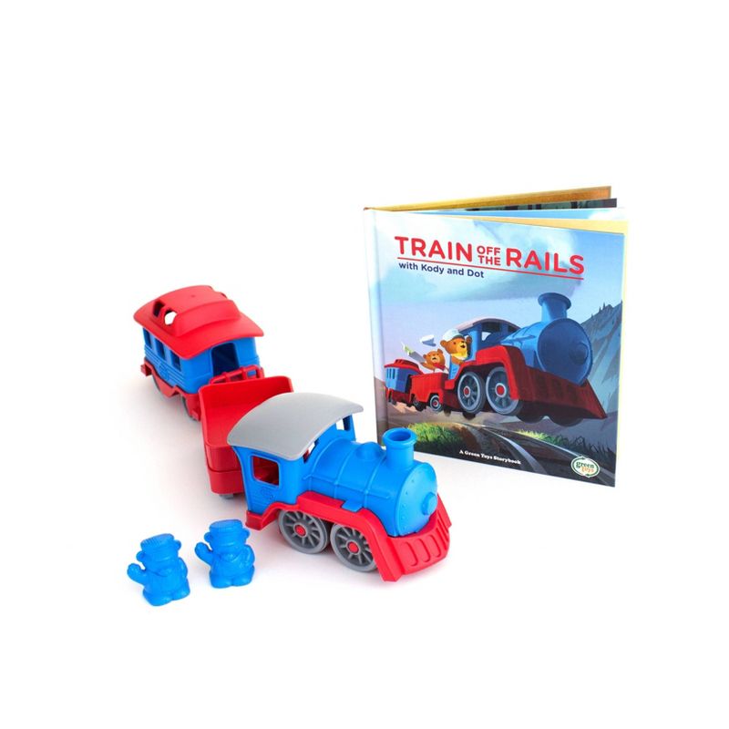 Green Toys Storybook Gift Set Includes Train &#38; Storybook, 1 of 9