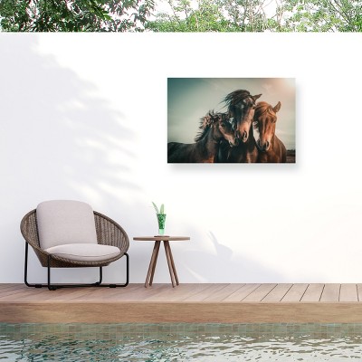 Trademark Fine Art - Marcus Hennen Family Portrait Matted Framed Art
