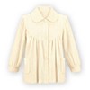 Collections Etc Soft Fleece Button Down Night Shirt with Pockets - Comfy Flattering Fit Over Pajamas or Nightgown - 4 of 4