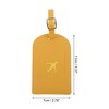 Unique Bargains Lightweight Luggage Tag 1 Pc - 2 of 4