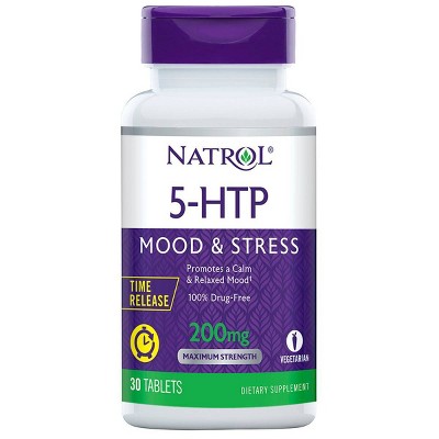 Natrol 5-HTP Mood & Stress 200mg Tablets - 30ct