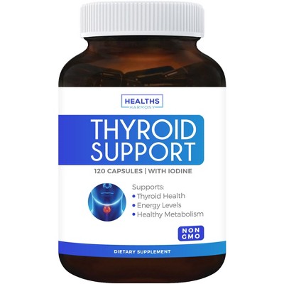 Thyroid Support Capsules, Health's Harmony, 120ct : Target