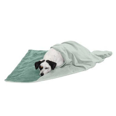 FurHaven Waterproof Velvet Pet Throw Blanket for Dogs & Cats