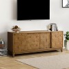 Jules Modern 72" TV Stand for TVs up to 78" with Hexagonal Cabinet Doors|ARTFUL LIVING DESIGN - 3 of 4
