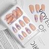 LOVELAY CREATIONS Butterfly Glitter Press-On Nails - 2 of 4
