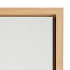 Kate & Laurel All Things Decor 18" x 24" Sylvie Figurine Framed Canvas by Alexander Ginzburg Natural: Modern Wall Art - 3 of 4