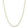 Black Bow Jewelry 2.25mm, 14k Yellow Gold, D/C Quadruple Rope Chain Necklace - 3 of 4