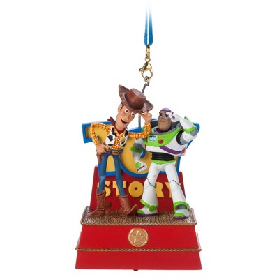 Disney Toy Story Woody & Buzz Musical Christmas Tree Ornament - Disney store