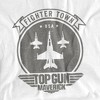 Top Gun Maverick Fighter Town Adult T-Shirt White - 2 of 4