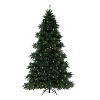 Home Imports Emporium 6.5ft Rustic Christmas Tree with Lights, Tree Prelit with 2595 Branch Tips, 600 Warm Lights and Metal Stand - 2 of 4