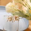 SOHI Women's Spider Stud Earrings - 2 of 3
