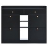 50.7" Narrow Shoe Storage Cabinet with Flip Drawers and 2 Shelves, Modern Entryway Organizer for 19 Pairs-3irtyhousy - 3 of 4