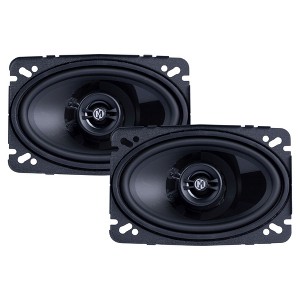 Memphis Audio PRX46 Power Reference Series 4x 6" 2-Way Coaxial Speakers With Swivel Tweeters - Pair - 1 of 4