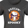 Women's - Peanuts - Feelin Spooky Graphic T-shirt Dress - 2 of 4