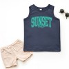 The Juniper Shop Varsity Sunset Chaser Toddler Tank - 3 of 4