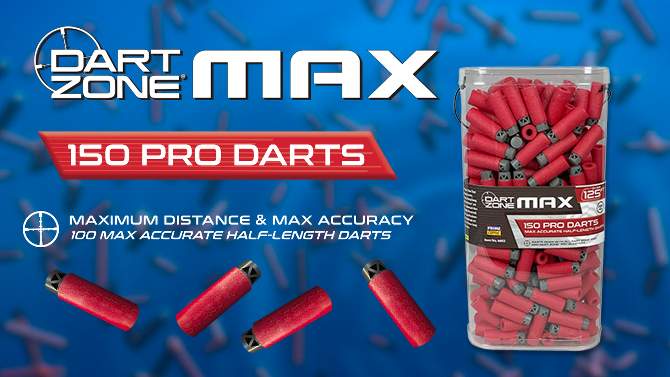 Dart Zone Max Half-Length Pro Darts &#8211; 150ct, 2 of 9, play video