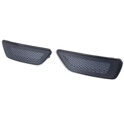 Unique Bargains Pair Front Bumper Reflector Side Marker 57010720A 57010721AC for Jeep Grand Cherokee 2011-2020 Black
