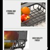 ADIVO 2 Tier Fruit Bowl Carbon Steel Kitchen Fruit and Vegetable Storage Basket - 3 of 4