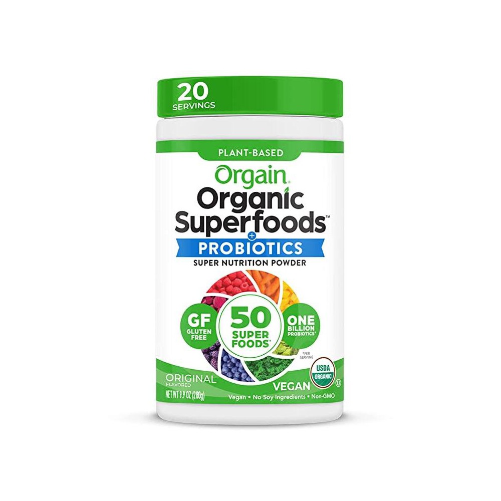 Photos - Vitamins & Minerals Orgain Organic Vegan Superfood Powder - Original - 9.92oz 