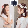 Unique Bargains Durable Versatile Chiffon  Artificial Flowers for Graduation Headbands 12 Pcs - 3 of 4