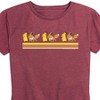 Women's - Pokémon - Pikachu Eevee Retro Short Sleeve Graphic T-Shirt - 2 of 4
