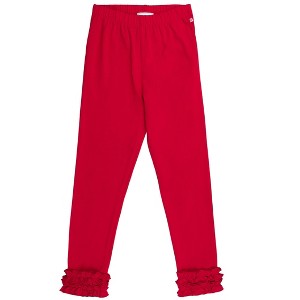 RuffleButts Girls Ruffle Leggings - 1 of 4