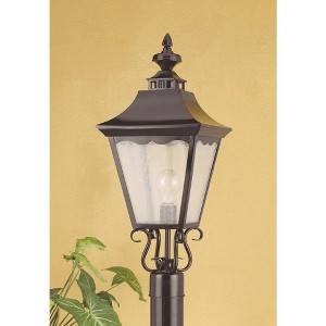 Cal Lighting 120V,E27,150W MAX,9 1/2 X 23 1/2,SB - 1 of 2