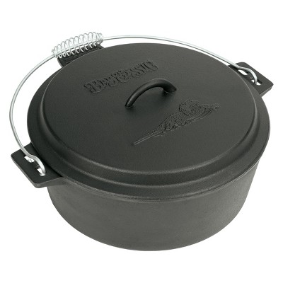 Bayou Classic Cast Iron 10qt Chicken Fryer with Lid