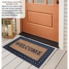Gardenised Heavy Duty Coco Coir Doormat with Non Slip PVC Baking Embossed Welcome Design Coconut Fiber Floor Mat 18x30" - 2 of 4