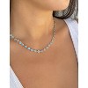 Crystal Disc Link Necklace - Ettika - 2 of 2
