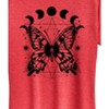 Women's - Instant Message - Celestial Butterfly with Moons Short Sleeve Graphic T-Shirt - 2 of 4