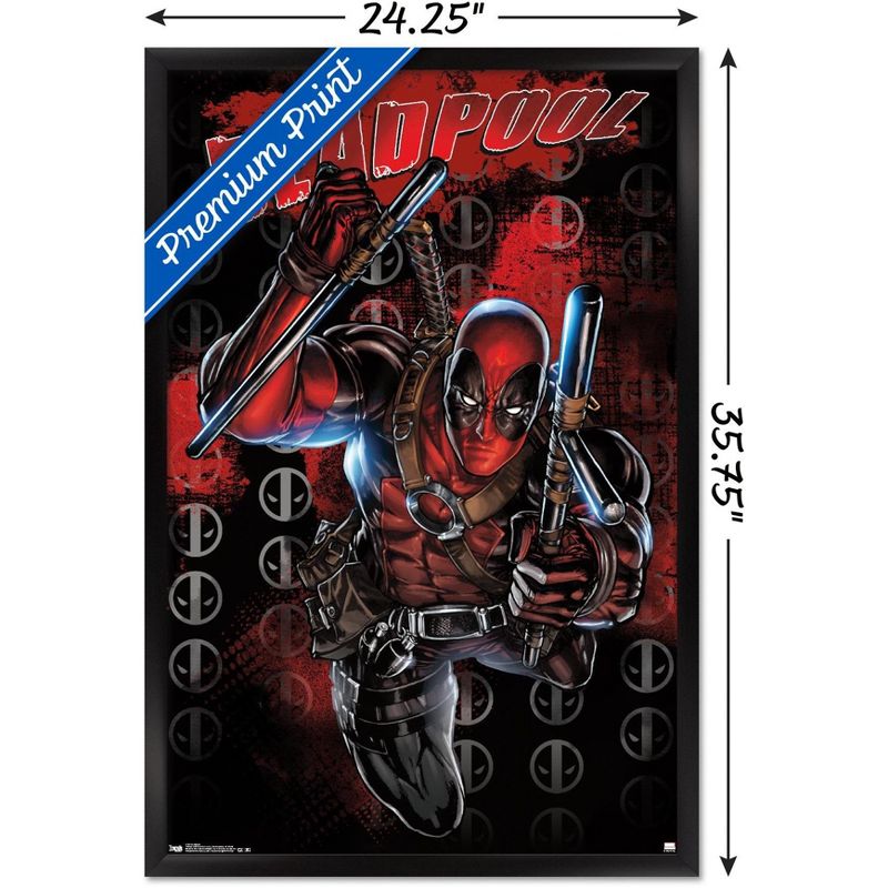 Trends International Marvel Comics - Deadpool Framed Wall Poster Prints, 3 of 7