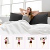 PiccoCasa Soft & Breathable 110GSM Microfiber Zipper Closure Body Pillow Cover - 4 of 4