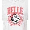 Women's - Peanuts - Belle Collegiate Cropped Graphic T-Shirt - 2 of 4