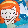 Slickblue Missing You Embroidered Pillow Cushion - Decorative Floor Cushion, 19.7x19.7 inches, Cotton Canvas - 3 of 4