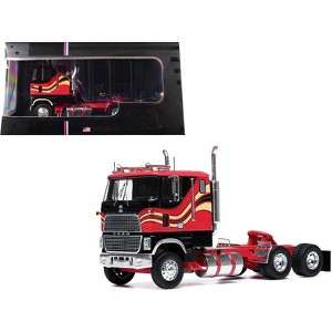 1985 Ford CL 9000 Truck Tractor Red and Black with Graphics 1/43 Diecast Model by IXO Models - 1 of 4