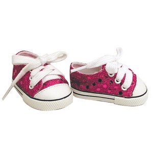 Sophia's Canvas Sneakers with Laces for 18" Dolls - 1 of 1