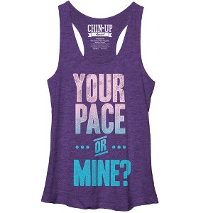 Women's CHIN UP Pace Yourself Racerback Tank Top - 1 of 3