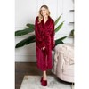 Lotus Linen Women's Ultra Soft Plush Bathrobe - 3 of 4