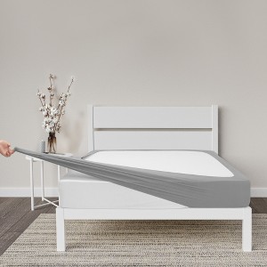 Ultra Soft Easy To Install Stretch Box Spring Cover - 1 of 4