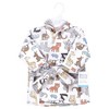 Hudson Baby Mink with Faux Fur Lining Pool and Beach Robe Cover-ups, Zoo Animals - 2 of 2