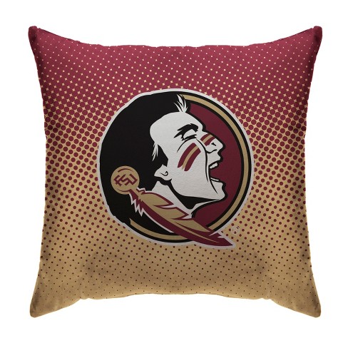 Ncaa Florida State Seminoles 18 X18 Throw Dot Pillow Target
