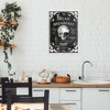 Stupell Industries Dead & Breakfast Spooky Skull Wall Plaque Art - 3 of 4