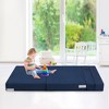 Folding Sofa Bed, Convertible Sleeper Chair,  with 2 Pillow, Memory Foam Washable Cover for Living Room/Bedroom/Guest - 2 of 4
