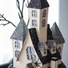 NAYSAYE Party Decoration and Accessories Haunted House Figurine for Halloween Tabletop and Home Decor, Beige and Black, 10"*8.3"*13.5" - 2 of 4