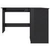 Clihome Modern L-Shaped Computer Desk, Adjustable Corner Workstation with Ample Storage Shelves for Compact Spaces - 3 of 4