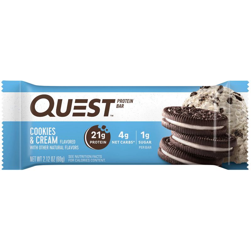 Quest Nutrition 21g Protein Bar - Cookies & Cream, 5 of 12