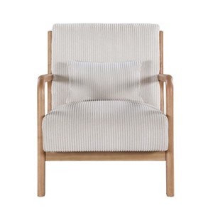TiramisuBest Wooden Lounge Chair Blue - 1 of 4