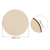 Unique Bargains DIY Natural Rustic Round Wood Slices 100 Pcs - 2 of 4