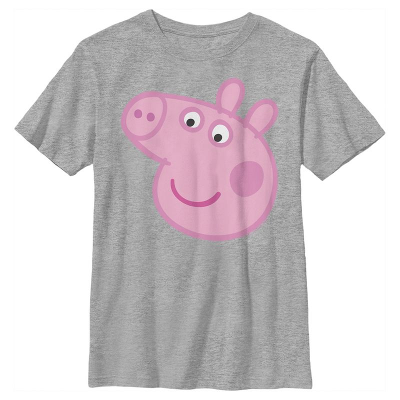 Boy's Peppa Pig Large Face T-Shirt, 1 of 6
